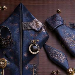 Silk ties and pocket squares